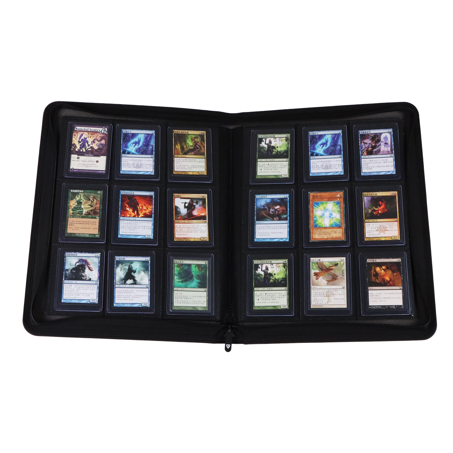 9 Pocket Toploader Premium Zip Binder