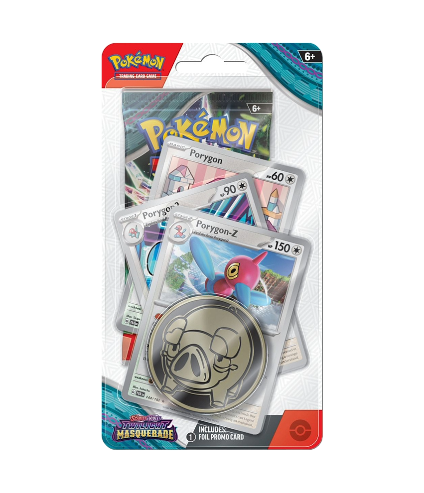 Pokémon Twilight Masquerade Premium Checklane Blister Porygon Z