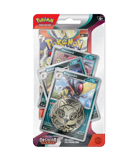 Pokémon Obsidian Flames Premium Checklane Blister Kingambit