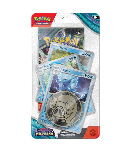 Pokémon Twilight Masquerade Premium Checklane Blister Kingdra