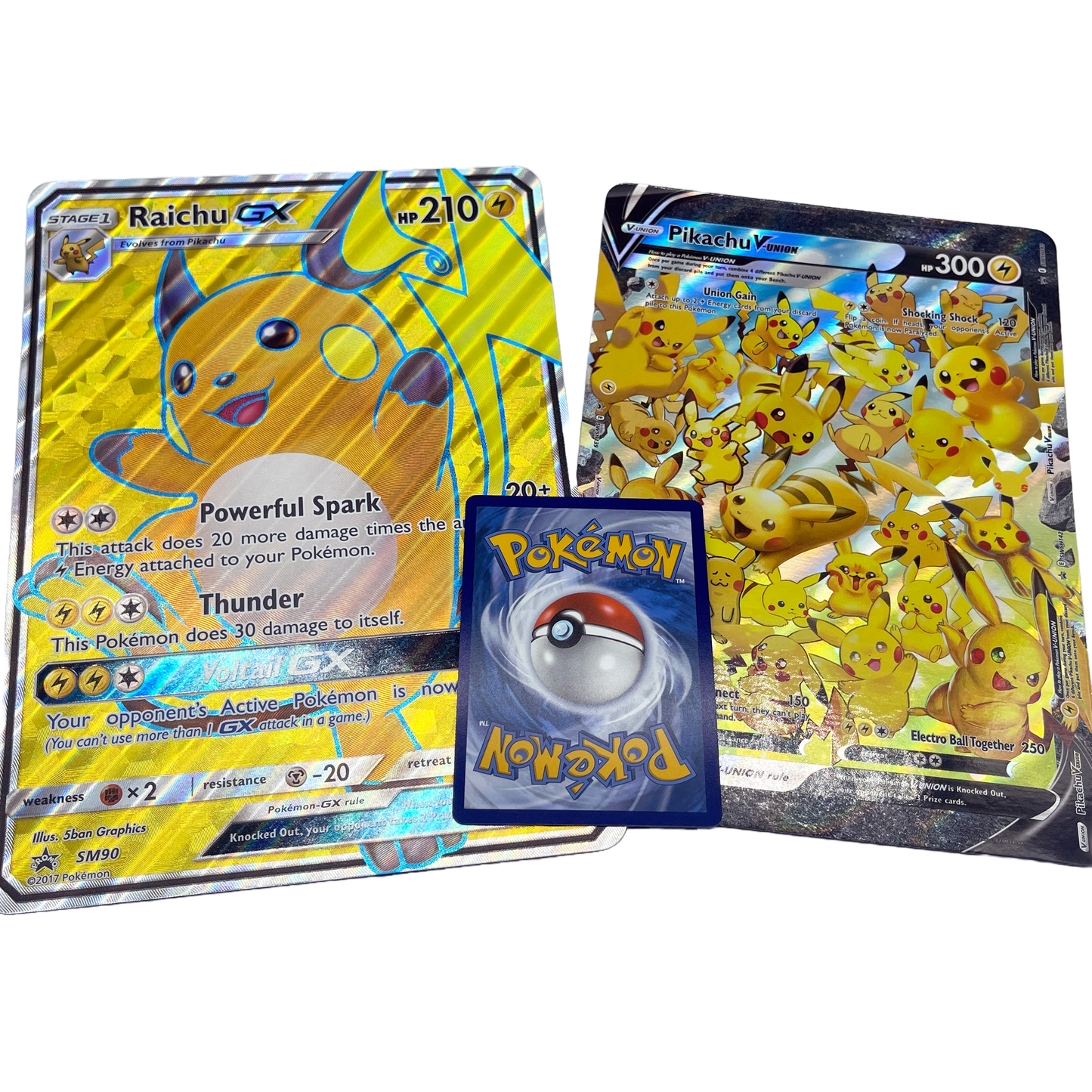 Jumbo Oversized Pokémon Cards x2